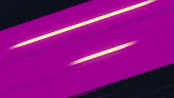 漫画のストライプ 漫画のストライプの動き アニメのストライプ 紫の色 — ストック動画