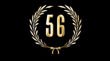 Altın defne çelengi ve 56 numara, ödül, alfa kanalı