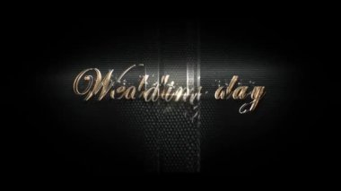 Beautiful congratulations on the Day of the Wedding, graphics, wedding