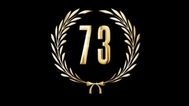 Altın defne çelengi ve 73 numara, ödül, alfa kanalı