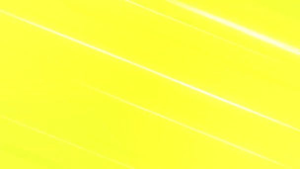 Мультфильм Фон Линиями Спидлайн Поп Арт Желтый Белый Цвет — стоковое видео