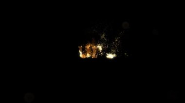 Ayın adı, Haziran ayı altın rengi ve parçacıkları, alfa kanalı