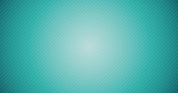 Cartoon Background Turquoise Color White Stripes Anime Background — Stock Video