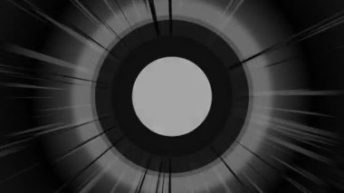 Siyah çemberli anime arkaplanı, çizgi film arkaplanı