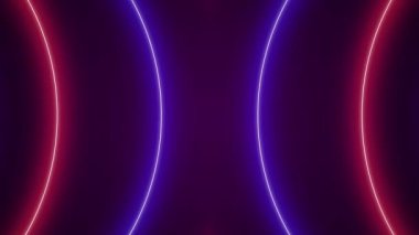 Retro biçimdeki neon arkaplan, ışıklı, grafikli, neon arkaplan