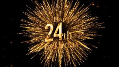 24. yaş gününde havai fişekler, doğum günün kutlu olsun, havai fişekler