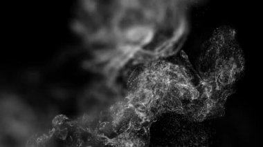 Beyaz renkli parçacık hareketi, parçacıklı arkaplan, grafikler