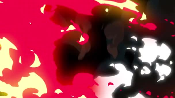 Feu Rouge Style Anime Explosion Style Anime — Video