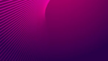 Kırmızı renkli neon çizgileri olan arkaplan, çizgilerin hareketi