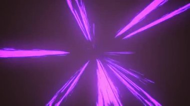 Çizgi film patlaması ve yangın, neon renkli anime patlaması.