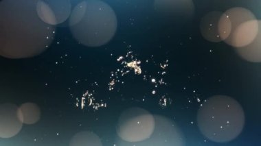 Tebrikler, 23. doğum günün kutlu olsun, altın parçacıklar.