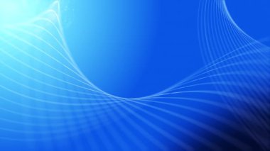 Mavi arkaplan üzerinde beyaz çizgilerin hareketli arkaplan, grafik