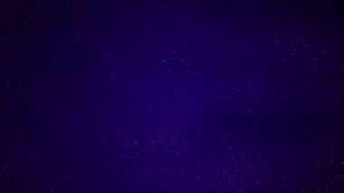 Mavi arkaplandaki parçacıkların hareket kümesi, parçacıkların olduğu arkaplan