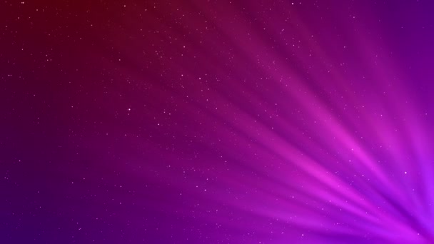 ピンクの背景に粒子と光のコーナー テキストの背景 — ストック動画