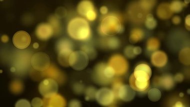 Sarı bokeh 'li arka plan, bulanık arkaplan