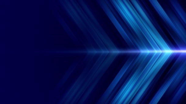 Modern Blue Color Background Parallax Background — Stock Video