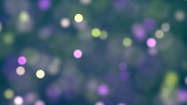 Bulanık arkaplan, bulanık parçacıkların hareketi, Noel arkaplanı