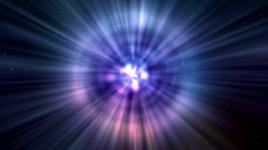 Yıldızlı, grafikli, karadelikli arkaplan