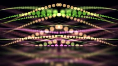 Metin için yeri olan neon festival arkaplanı