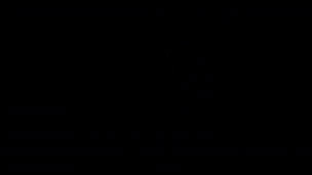 Аніме Вогонь Альфа Каналом Мультиплікаційний Вогонь Різних Кольорах Вибух Аніме — стокове відео