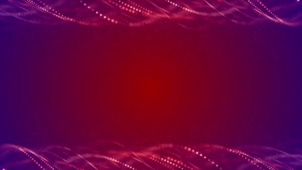 背景の抽象化と赤い色のストライプの動き テキストのためのスペース — ストック動画