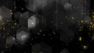 Altın ödüllü arka plan, şenlikli arka plan, altın ödüllü, altın arkaplan, parçacıklar