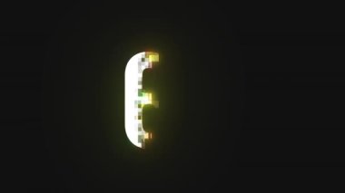 Piksel numarası 69, numara 69, alfa kanalı.