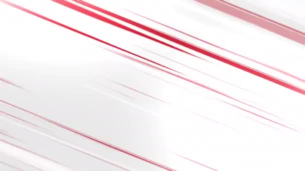 Κινούμενο Φόντο Speedline Κόκκινα Και Λευκά Χρώματα Speedline Φόντο Anime — Αρχείο Βίντεο