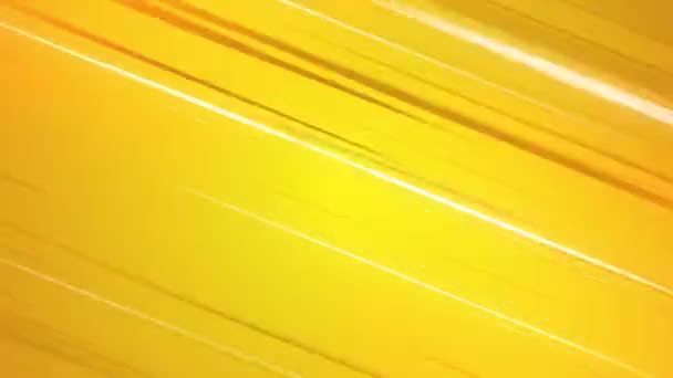 Garis Kecepatan Kartun Latar Belakang Warna Kuning Dan Putih Garis — Stok Video