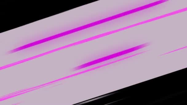 スピードラインの背景 ピンクと灰色の色 アニメのスピードライン グラフィック — ストック動画
