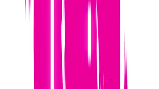 スピードラインの背景 ピンクとホワイトの色 アニメのスピードライン アニメグラフィックス — ストック動画
