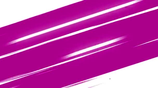 Fondo Dibujos Animados Con Rayas Speedline Púrpura Blanco Colores Anime — Vídeos de Stock
