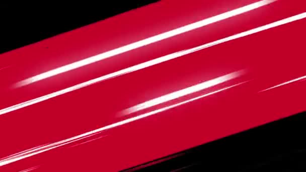 Kreskówka Tło Paskami Speedline Czerwony Czarny Kolor Anime Speedline Grafika — Wideo stockowe