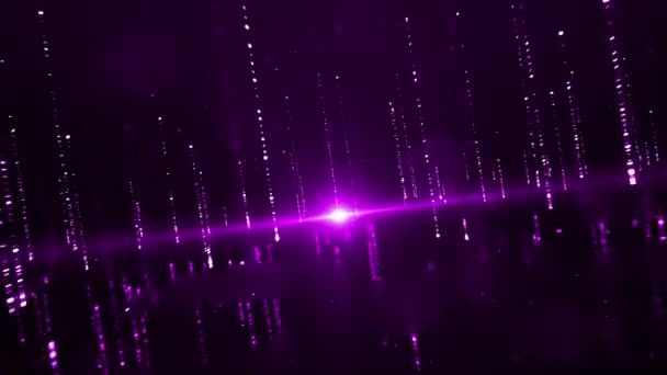 Поздравляем Новым 2024 Годом Роскошь Стиль Фиолетовый Цвет Новый Год — стоковое видео