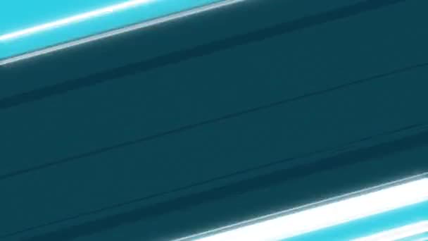 Speedline Anime Cartoon Graphics Met Blauwe Speedline Strepen — Stockvideo