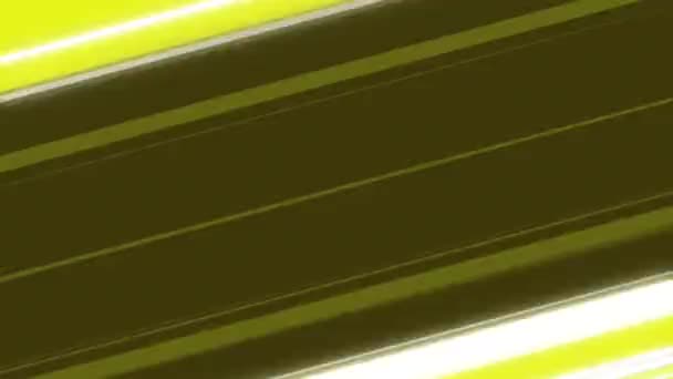 Anime Speedline Gambar Kartun Dengan Garis Garis Kecepatan Kuning — Stok Video