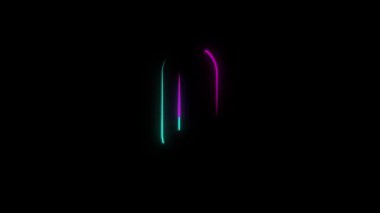 Neon numarası 0 ile alfa kanalı, neon sayıları