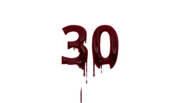 Kanlı 30 numara alfa kanallı, 30 numara kanla.