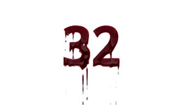 Kanlı 32 numara alfa kanallı, 32 numara kan.