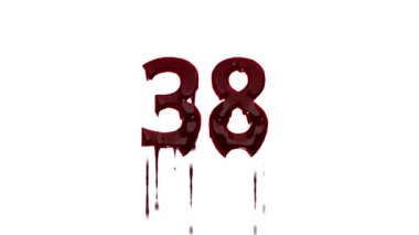 Kanlı 38 numara alfa kanallı, 38 numara kanla.