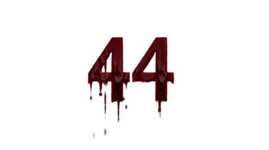 Kanlı 44 numara alfa kanallı, 44 numara kanla.