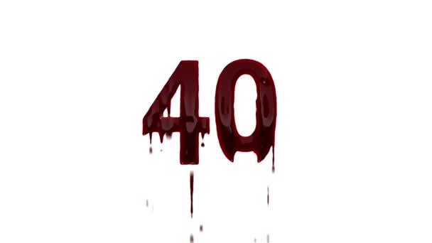 40号血 40号血 — 图库视频影像