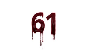 Kanlı 61 numara alfa kanallı, 61 numara kanla.