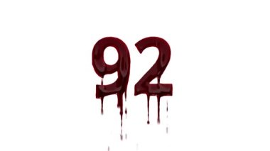 Kanlı 92 numara alfa kanallı, 92 numara kanla.