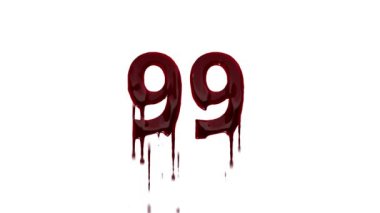 Kanlı 99 numara alfa kanallı, 99 numara kanla.