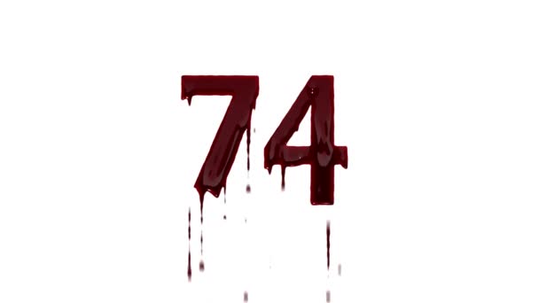 血74号 血74号 — 图库视频影像