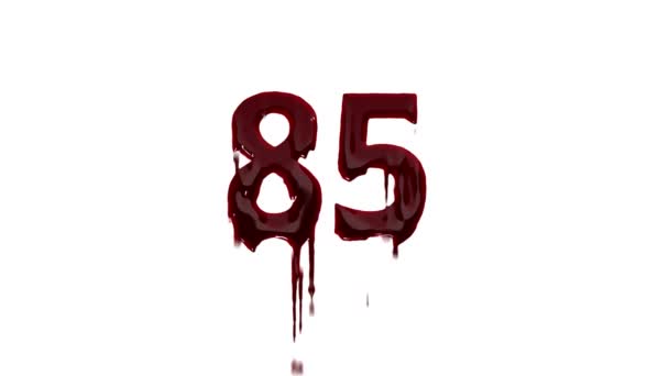 血型85号有 血型85号 — 图库视频影像