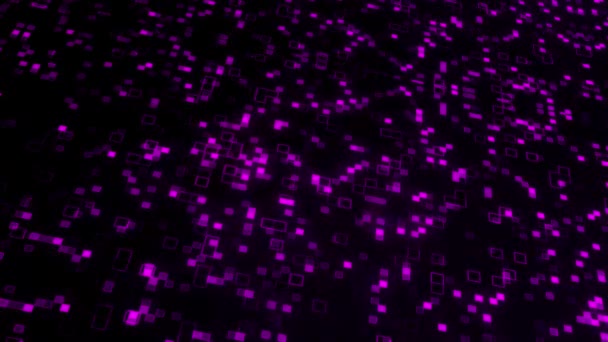 デジタルバックグラウンドピンク 抽象背景ピンク — ストック動画