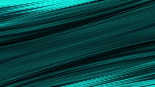 绿松石颜色的抽象背景 绿松石颜色的快线背景 — 图库视频影像