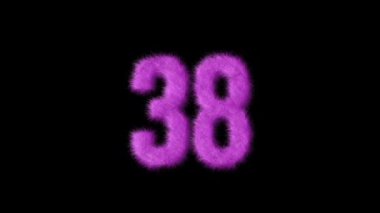 Pembe kürklü numara 38, alfa kanalı, kürklü numara, Barbie.